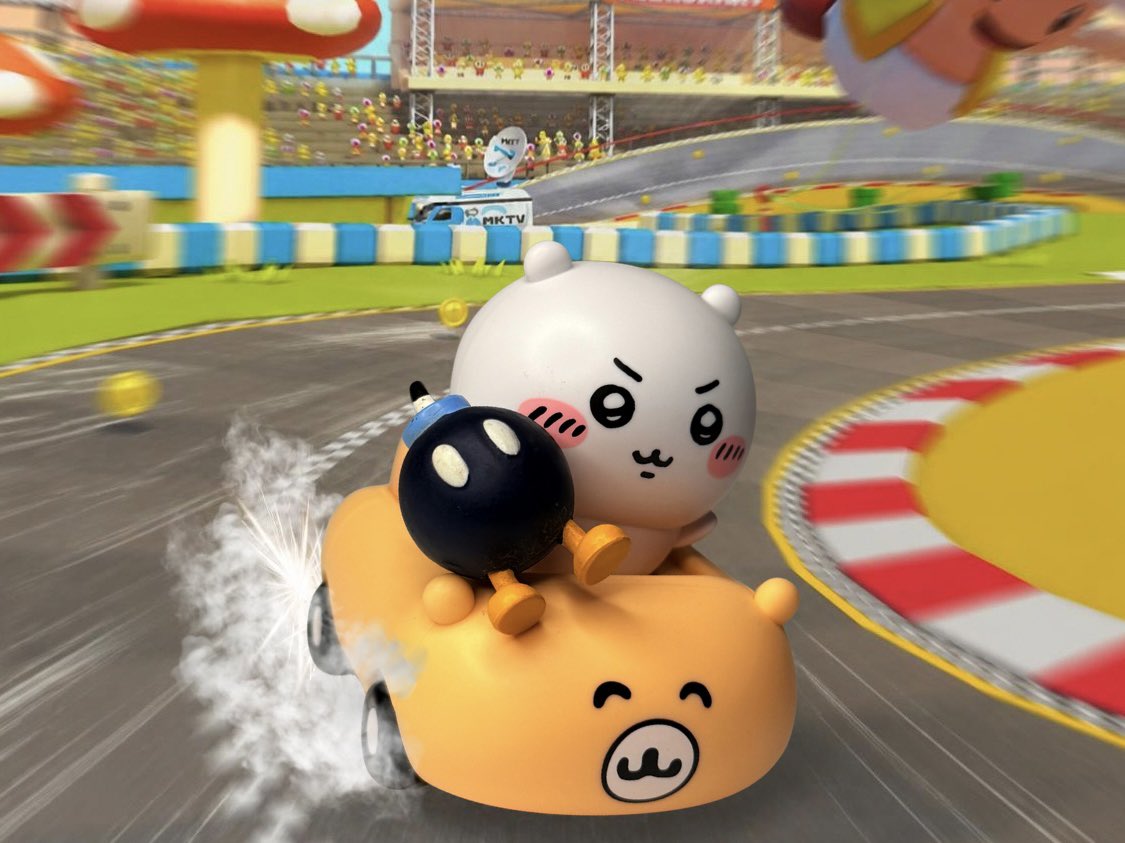 goomygoomyx's tweet photo. Chiikawa kart edit I made of my Chii kart 📸 https://t.co/fHiiEFBqII