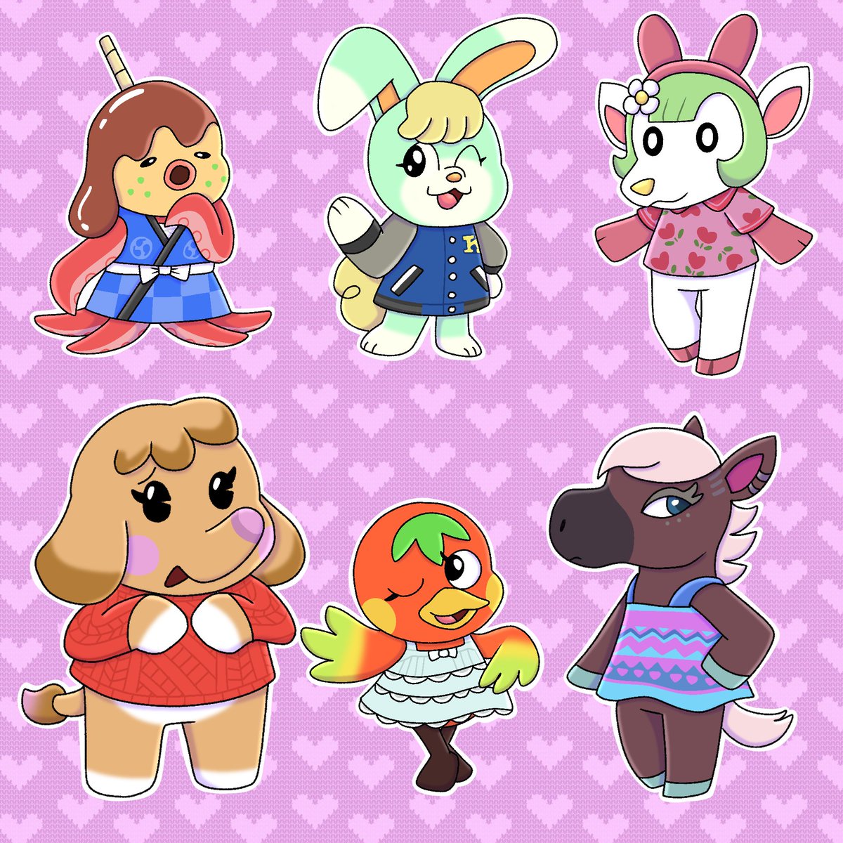 littlesilverjay's tweet photo. more animal crossing https://t.co/6xnYjO37sq
