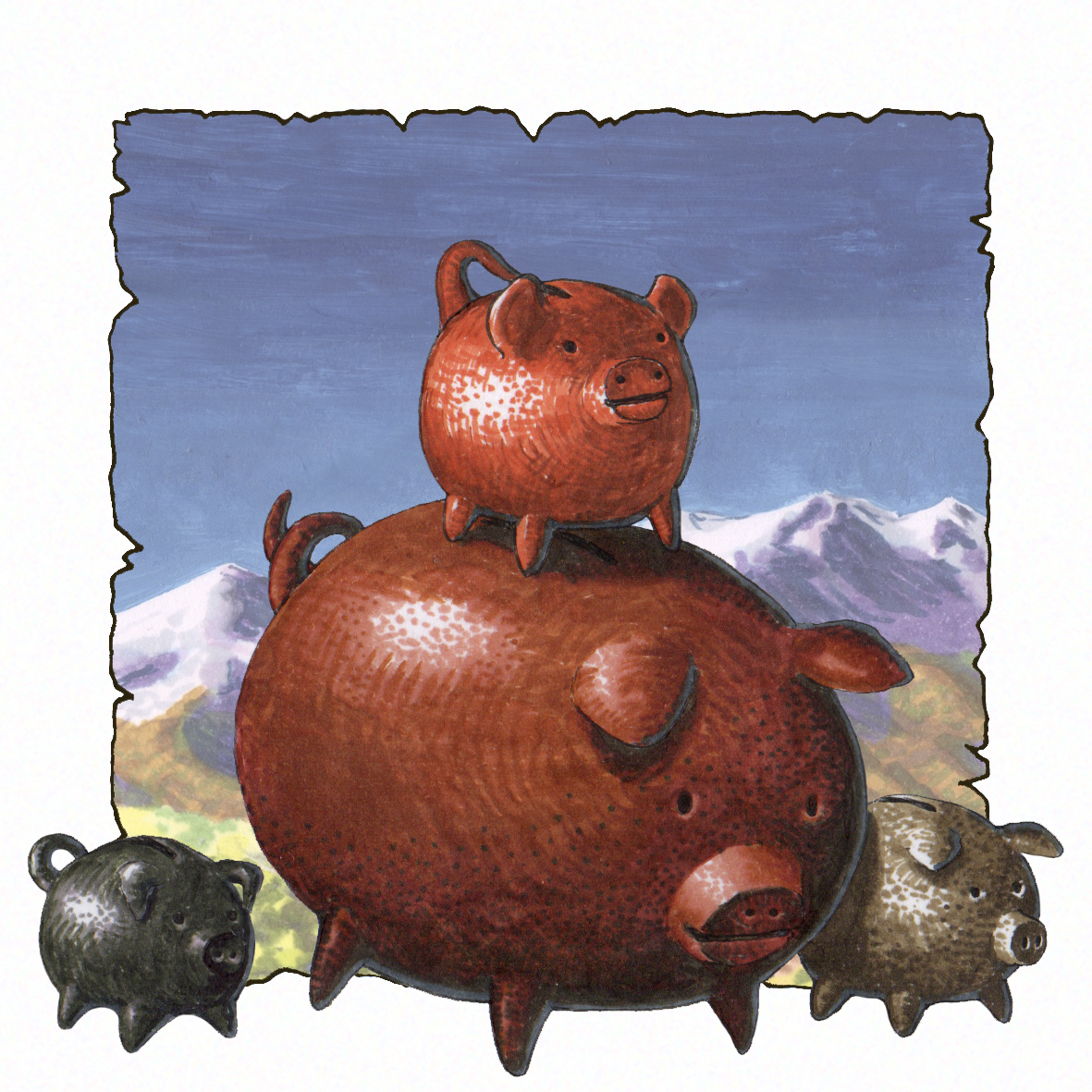 ChorilateLight's tweet photo. 🇨🇱Chanchos Pomairinos🇨🇱
Their clay bodies now house the spirits of the pigs of neighboring farms.
[P I G G Y B A N K S] https://t.co/HvKghM6WWX