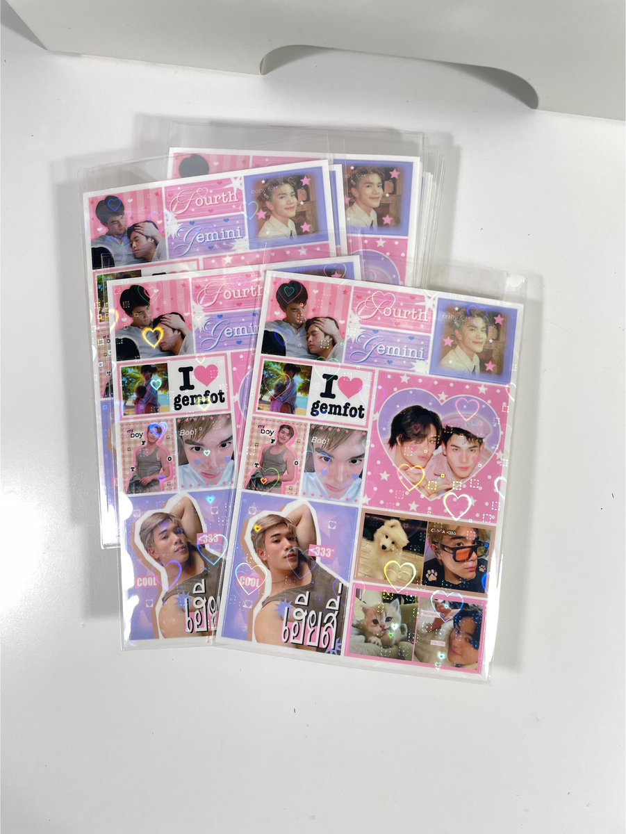 baberxs's tweet photo. Sticker A6 &amp; Die-cut Sticker by #urbluecms ขอบคุณสำหรับงานสวยๆมากๆค้าบ🤏🏻🤍 https://t.co/o72rK5vk4B