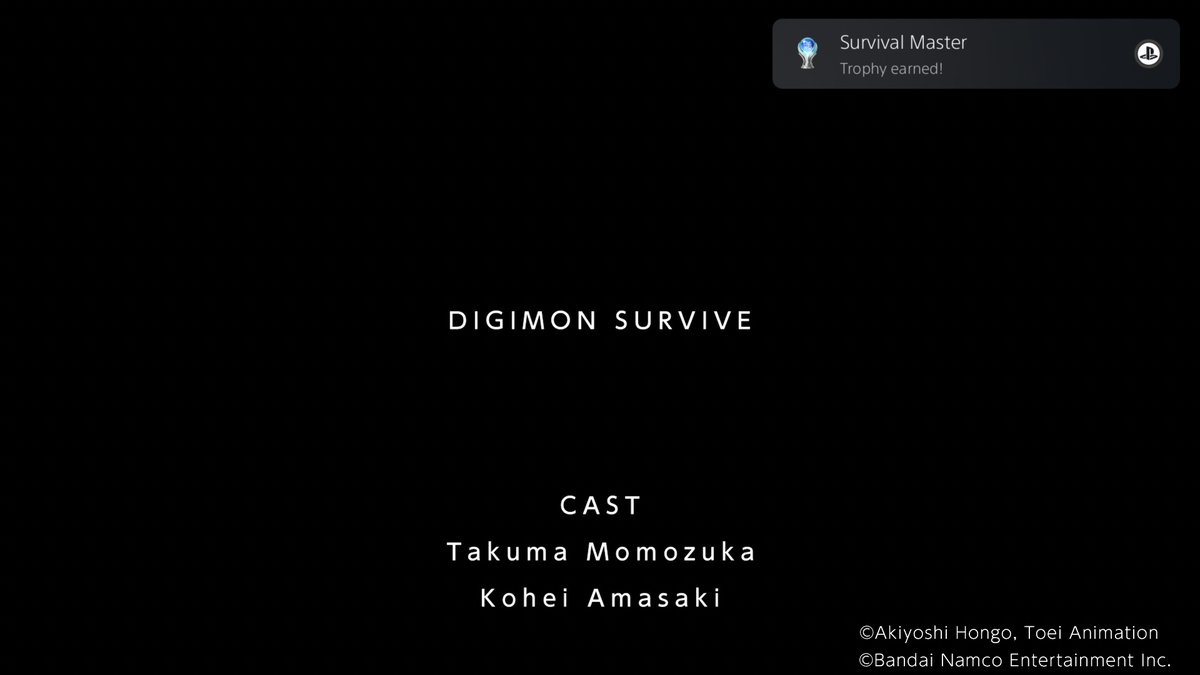 RAY5159's tweet photo. @JaeGamez Ahh yeah i never finished it but it was pretty fun progressing and eating stuff as a shark evolving haha umm my underrated gem probably Digimon Survive. Mature story that I enjoyed, combat got repetitive but there was an auto battle option for new playthroughs and like 5 endings https://t.co/zyrWsCVor1