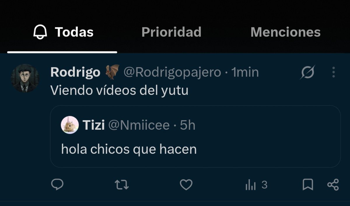 Nmiicee's tweet photo. me da mucha risa xq mi amigo se llama rodrigo, mi novio se llama rodrigo, mí papá se llama rodrigo, mi tio se llama rodrigo, mi profe se llama rodrigo y mi ex mejor amiga d primaria (maria rodriguez) https://t.co/38ZNleXUKP