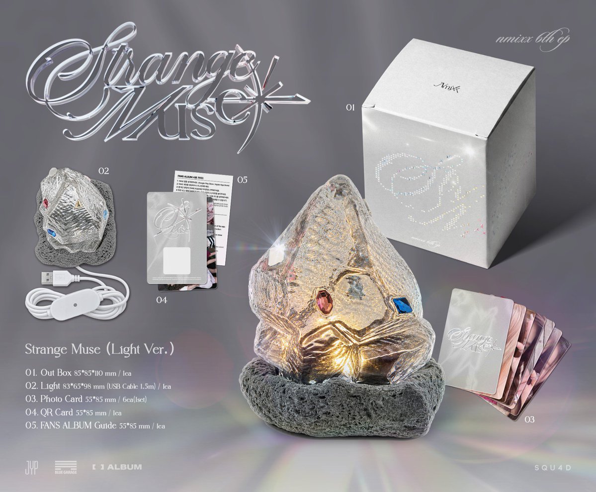 nmixxpics_'s tweet photo. NMIXX is selling table lamp for their upcoming comeback album, “Strange Muse” (Light Ver.) https://t.co/mxHorrSE3Y