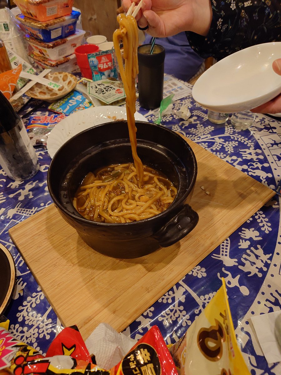 COU5101's tweet photo. カレーうどん
#RTAinShuran https://t.co/3c0LYGQ4sr