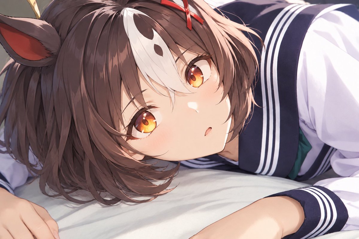 MiraVan0331's tweet photo. #AIイラスト #ウマ娘 #グランアレグリア https://t.co/7dXtdExZpK