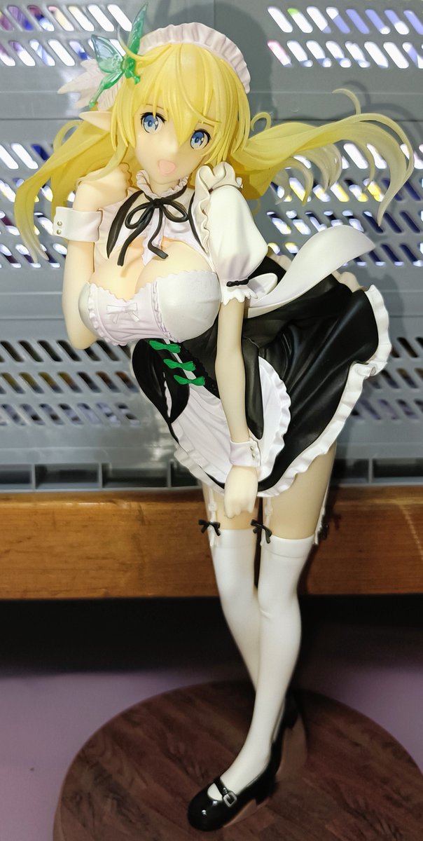 GGGRRRSSSZZZ's tweet photo. 「エルフコンプレックス エレイン メイドver.」フィギュアです。:⁠^⁠) https://t.co/draJArEnRE