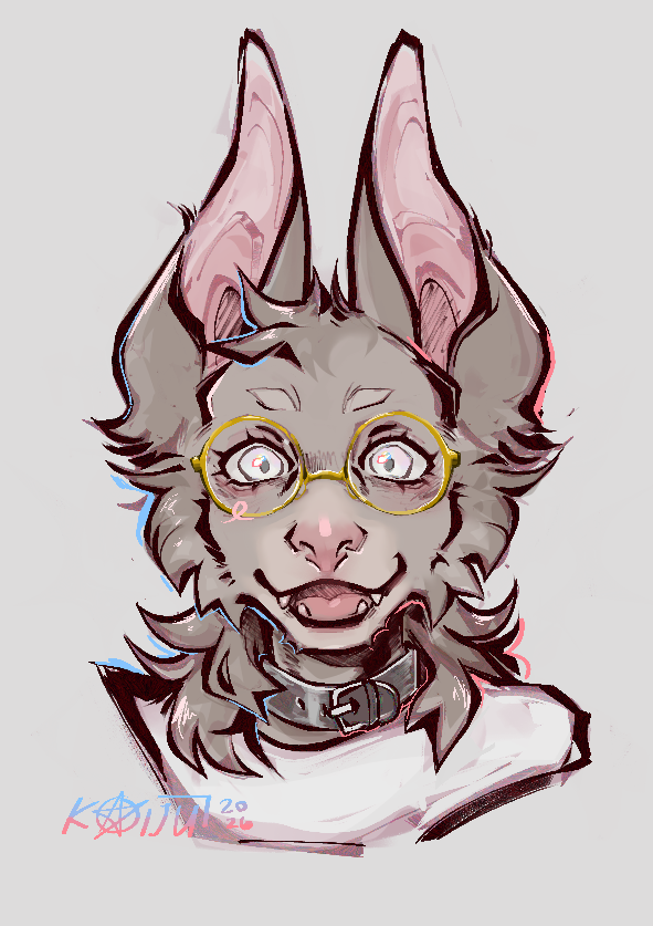 64bitkaiju's tweet photo. bat creature for someone over discord ! https://t.co/qkt30fZfDH
