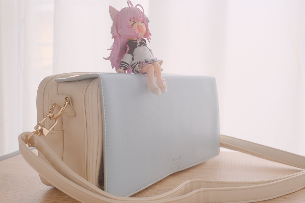 negi_arrow's tweet photo. ねぽっくすにねんどろいどどーるholoX連れて行くために買ったポーチ届いた #OSHiiRE #ねんどろいどどーる https://t.co/24768d5HAD