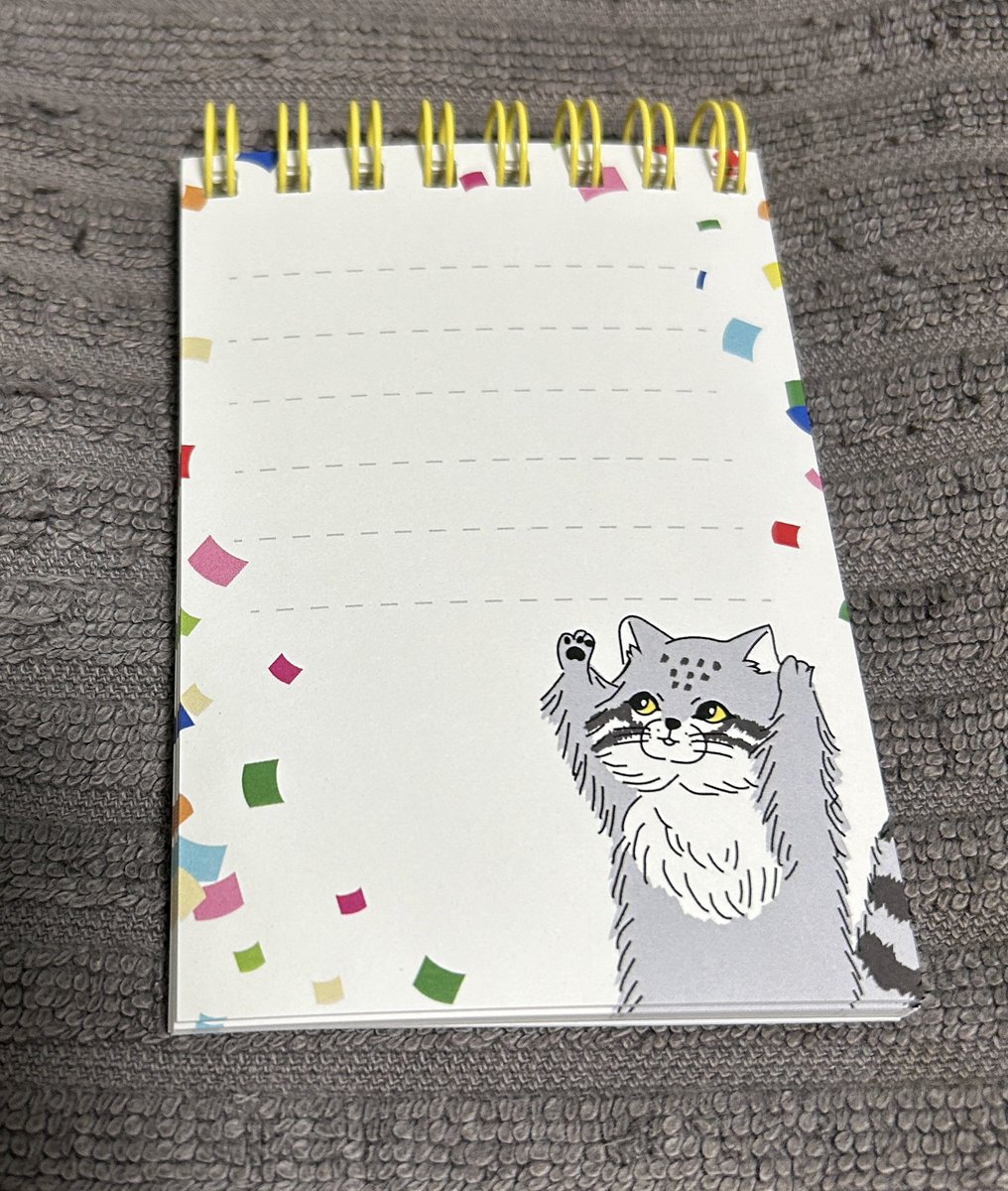 _hanseidiary's tweet photo. 販売してます！

Happy Celebration manul ミニメモ帳 #minne
#マヌルネコ
https://t.co/DnxIdFO0rL https://t.co/uLowNJ7Ywp