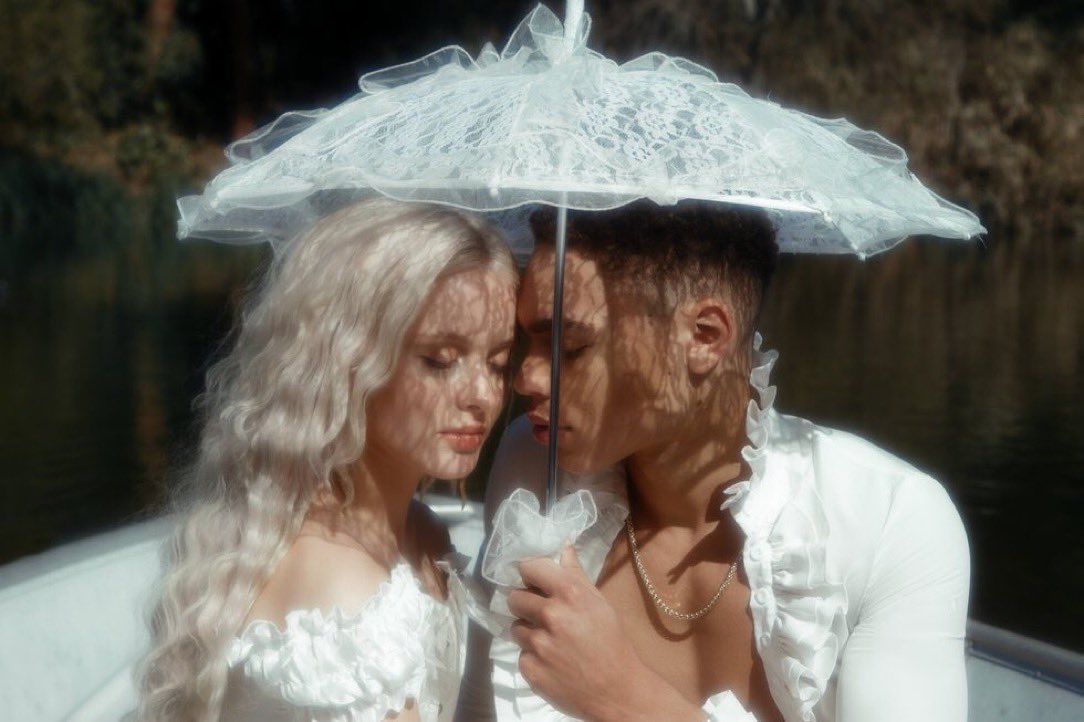 bleachedfrontal's tweet photo. Zara Larsson and her ex Brian for paper magazine (2019) https://t.co/K2KzDGM2VJ