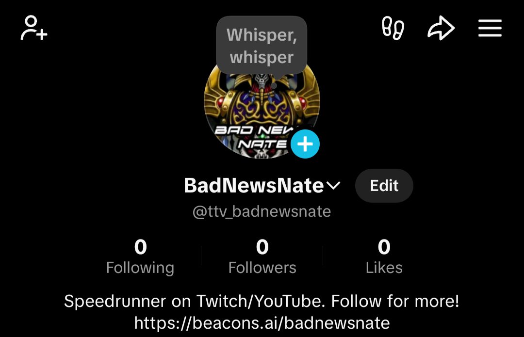 BadNewsNate_'s tweet photo. I never thought this day would come. I have finally decided to join this platform. Follow me on TikTok I guess, I don't know. https://t.co/6ysZJuUOvs