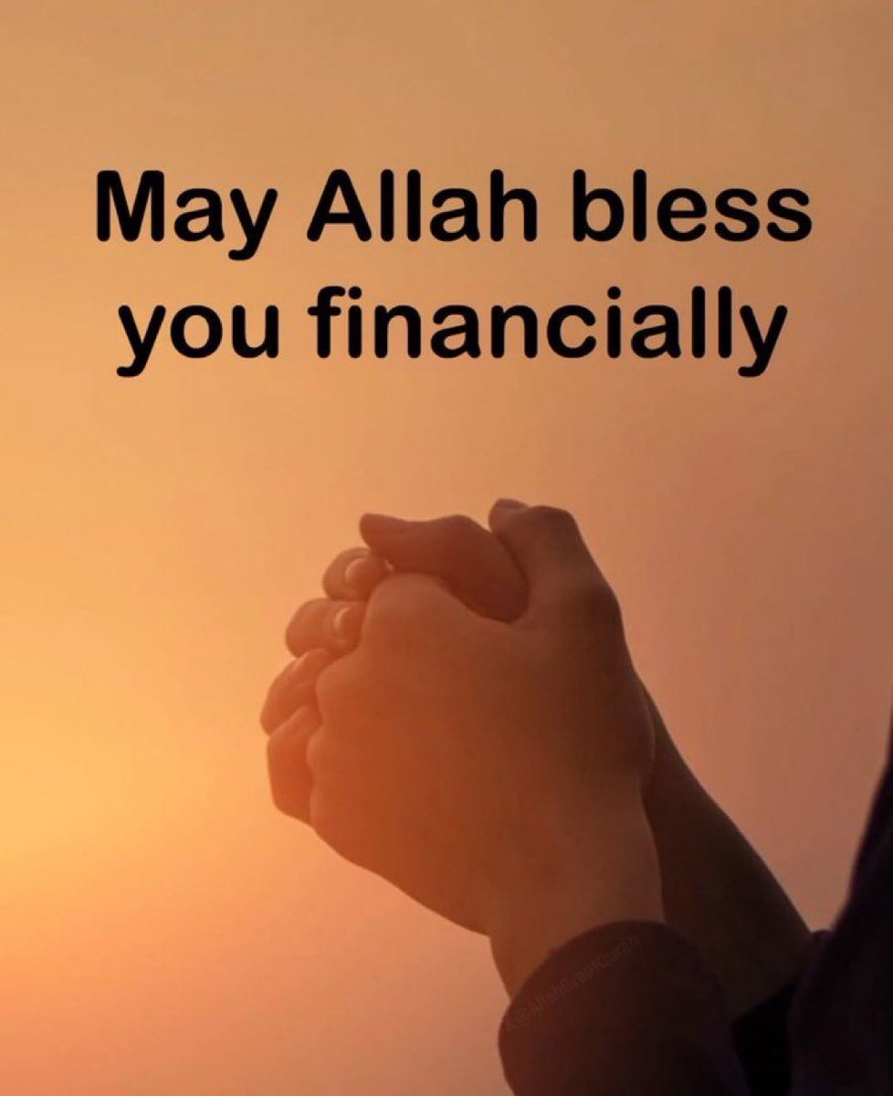 muktharmk1's tweet photo. May Allah bless you financially. 🙏🏾 https://t.co/7RAWFmzcpC
