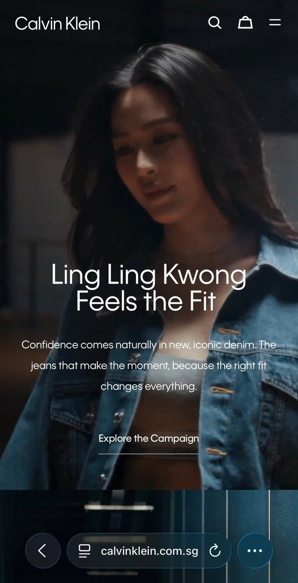 kwconstancylys's tweet photo. Lingling Kwong trên website Calvin Klein của SG, MY, HK,TW
#linglingkwong #หลิงหลิงคอง
#LinglingKwongxCalvinKlein
@CalvinKlein https://t.co/q8yc89CXOc