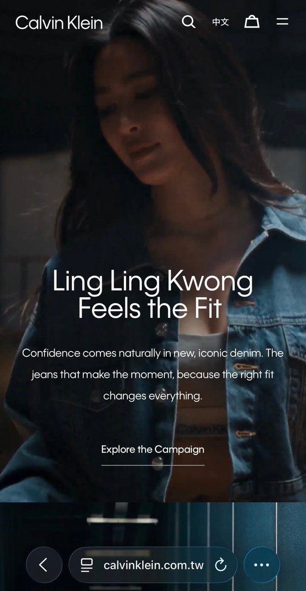 kwconstancylys's tweet photo. Lingling Kwong trên website Calvin Klein của SG, MY, HK,TW
#linglingkwong #หลิงหลิงคอง
#LinglingKwongxCalvinKlein
@CalvinKlein https://t.co/q8yc89CXOc