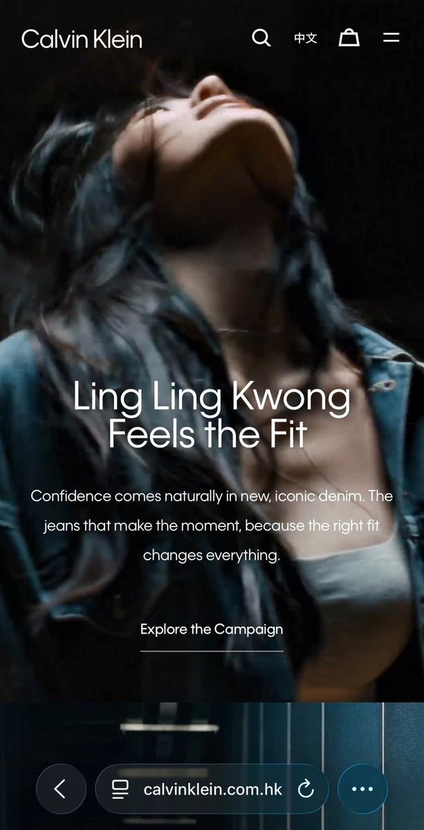 kwconstancylys's tweet photo. Lingling Kwong trên website Calvin Klein của SG, MY, HK,TW
#linglingkwong #หลิงหลิงคอง
#LinglingKwongxCalvinKlein
@CalvinKlein https://t.co/q8yc89CXOc