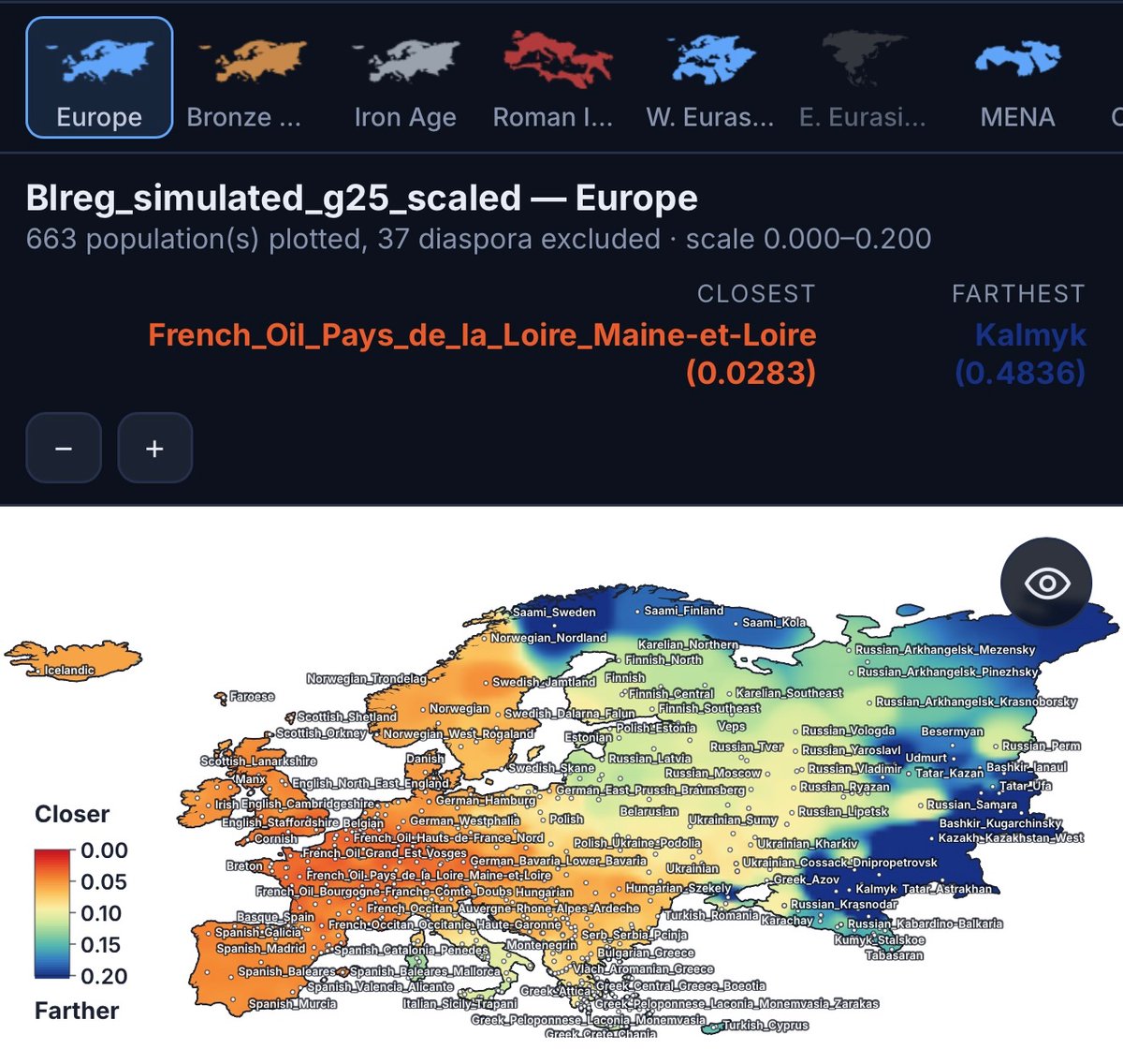 king_boted's tweet photo. My dna as a mixed Amerimutt(+phenotype):

Some additional info I didnt put as an image- my closest modern ethnic group are Afrikaners, and For my phenotype I have the hair, eye, and skin pigmentation of a alpinid chad(the rest is subnordic for nose and bones) https://t.co/sieBOEf7kE
