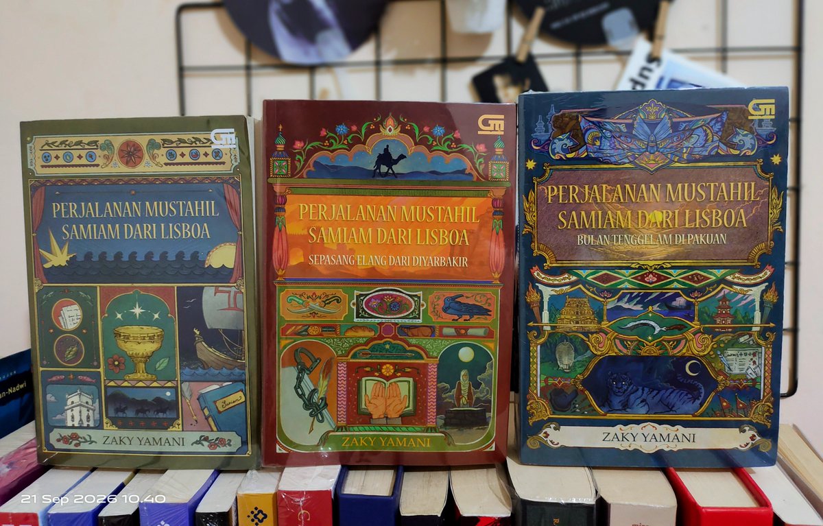 hihaebaragii's tweet photo. Yeay! Lengkap sudah buku perjalanan Samiam. ✨📚 https://t.co/jLAnR7Wv1p