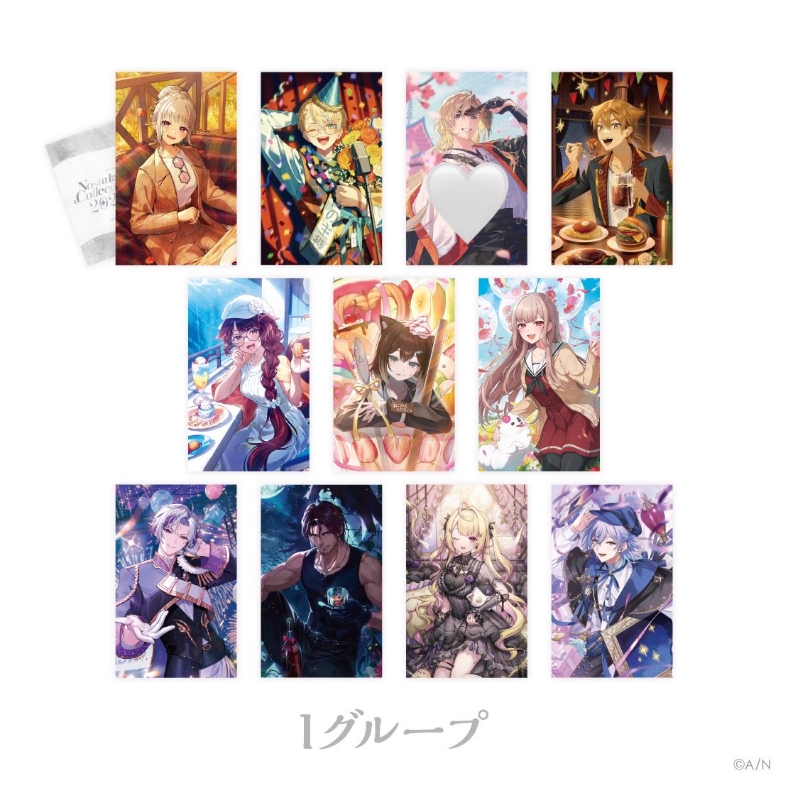 knn0_15's tweet photo. 【交換/譲渡】にじさんじ ランダムコレクションカード ノスタルジアコレクション2026 

譲:画像1枚目
求:画像2枚目🤍＞定価＋送料

郵送希望です
お気軽にお声がけください〜！ https://t.co/r6tWuX6kkH