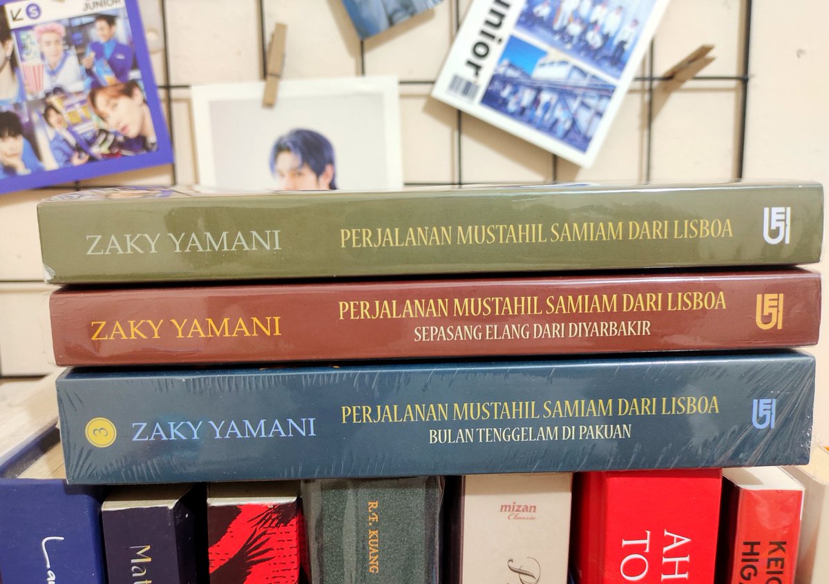 hihaebaragii's tweet photo. Yeay! Lengkap sudah buku perjalanan Samiam. ✨📚 https://t.co/jLAnR7Wv1p