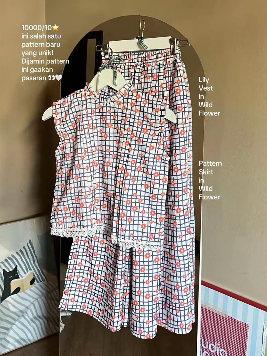 addtocutie's tweet photo. one set pattern really said: mikir outfit? not today 🤜🏻 https://t.co/YgH0TeAN2M