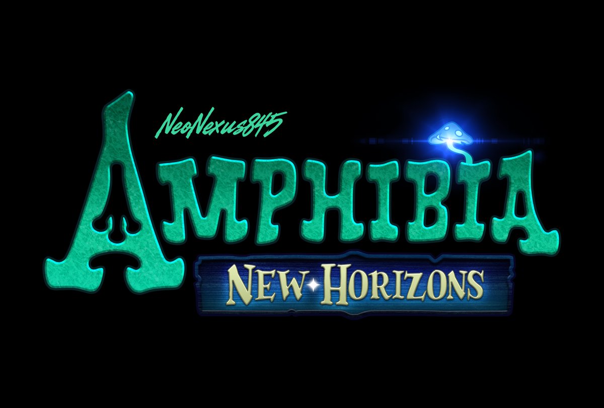 neonexus845's tweet photo. the fanfic’s logo! 👀 more updates will be revealed tomorrow at 9 AM EST / 6 AM PST! stay tuned! 🌿✨
#AmphibiaAU #Amphibia #AmphibiaNewHorizons https://t.co/kZPlFiAvID