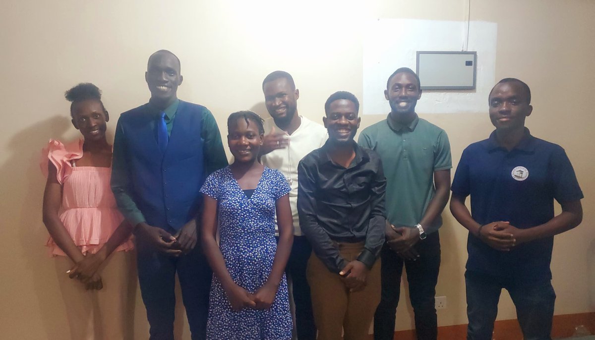 sampson256's tweet photo. Grateful for the engagements with Education Student Leaders @bugemacampus  and @MuteesaIRoyal  University the past week under the UESA banner.
Meaningful conversations on leadership and the shared realities facing teacher trainees.
Campus by campus, we continue to show up. https://t.co/d2F2ZThnTv