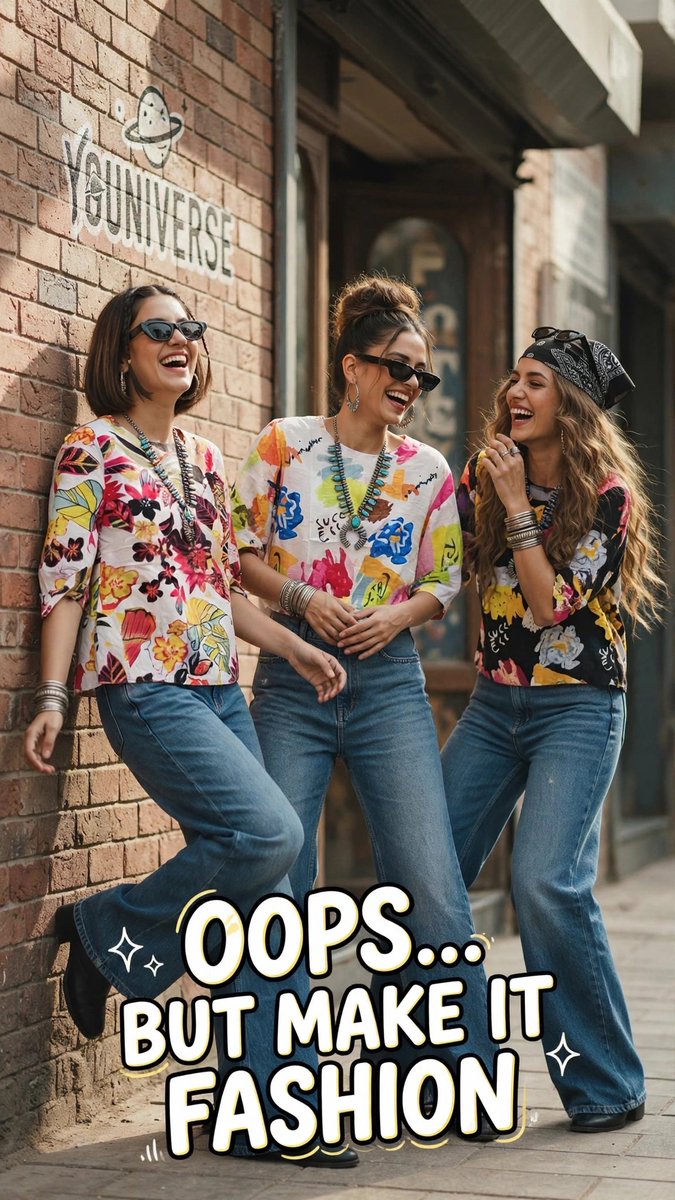 MAHESHNISHAR's tweet photo. FLIRTY &amp; FABULOUS — and we know it 😉
Catch the vibe, not feelings.
New Drop Live — @youniversegarments
#FlirtyAndFabulous #ConfidentWomen #BohoGlam #Youniverse #PrintedShirts #BaddieAesthetic #SoftGlam #DesiAesthetic #PinterestInspired #OOTD #Slay https://t.co/pdJCAbjQf4