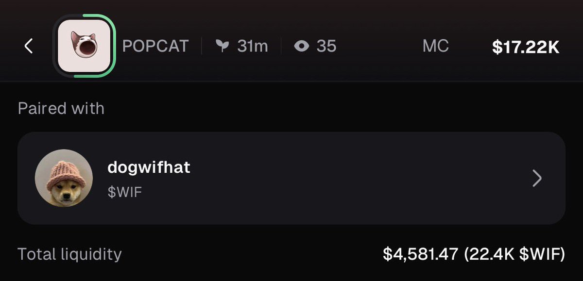 kenAbz's tweet photo. I gotchu alon
We made it!

Popcat paired with WIF

AMr228XsaKFT2YEwoyUxEqr5mAbDW1zUHLuRTMFbpump https://t.co/wru5LsXxXk