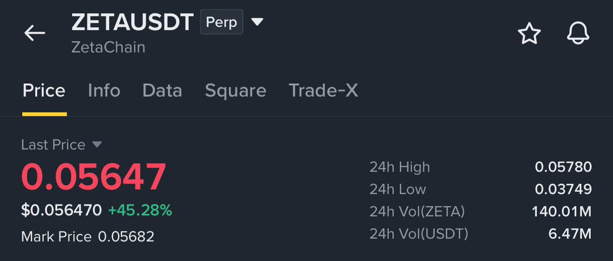 TRADE - $ZETA / $USDT

✍️ Entry Price - $0.05647

TARGET 1 -  $0.063
TARGET 2 - $0.070
TARGET 3 - $0.080
TARGET 4 - $0.10

🛑 Stop Loss Must Use - $0.045 
 [📷]
