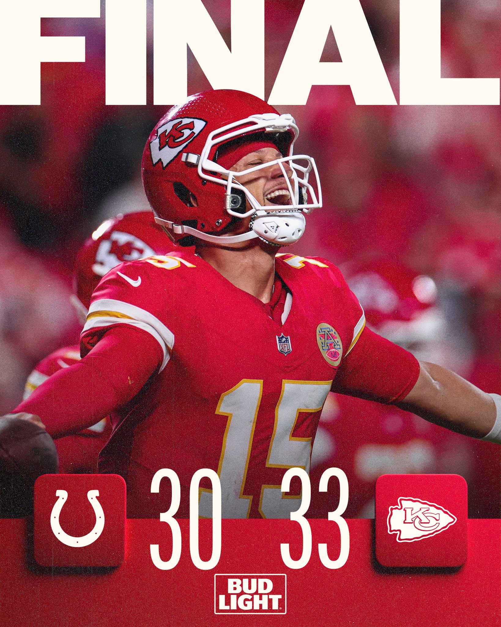 Colts 30-33 Chiefs | NFL Week 2
