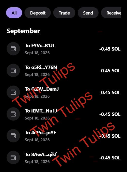 TwinTulips's tweet photo. Drop your $SOL address 👇

I will send you $1680 in 24h❤
(Yes For real)

RT and Follow🔥 https://t.co/0agtBVBAz0