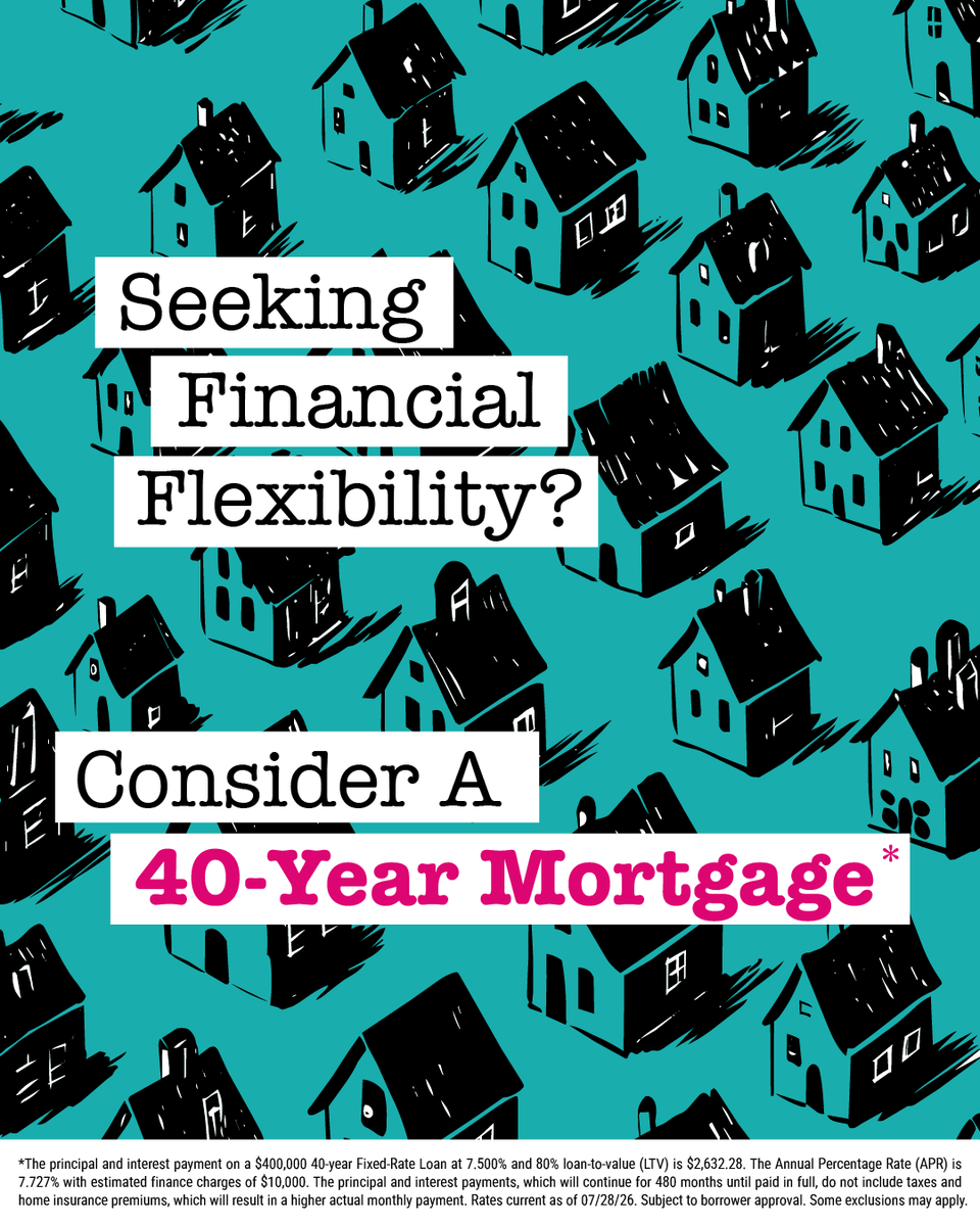 FairviewLlc's tweet photo. Looking to make homeownership more affordable? A 40-year mortgage could be an option worth exploring! By extending your loan term, you could potentially lower your monthly payments.
203-673-5638
800-381-9722
@fairviewfunds.com https://t.co/pTccETNGnc