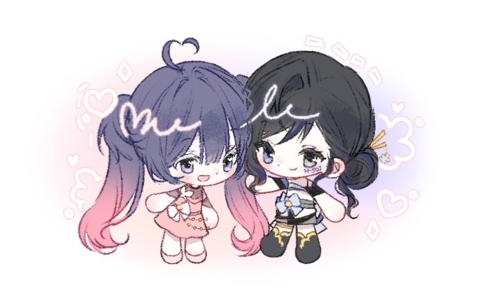 s0weon's tweet photo. 삐쨩하구 사이좋게 ☆〜（ゝ。∂）

ⓒmimil 님 https://t.co/pUzoPYa0tt