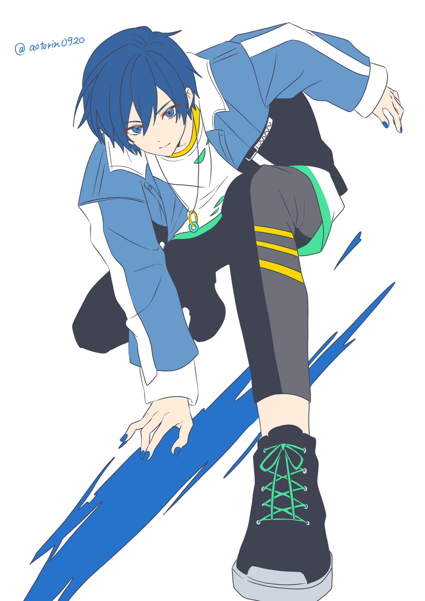 aotorin0920's tweet photo. #初投稿 
この垢での絵は初投稿です！

#プロセカ絵描きさんと繋がりたい 
#KAITO 

友達沢山ほしいです！よろしくお願いします🙇 https://t.co/9G9pXrxOD0