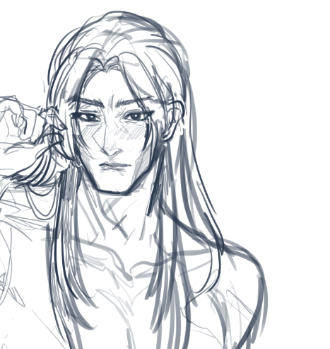 torabluee's tweet photo. trying to reverse the effect of g*nshin on my art style one sexy yone at a time https://t.co/b05UmW5j48