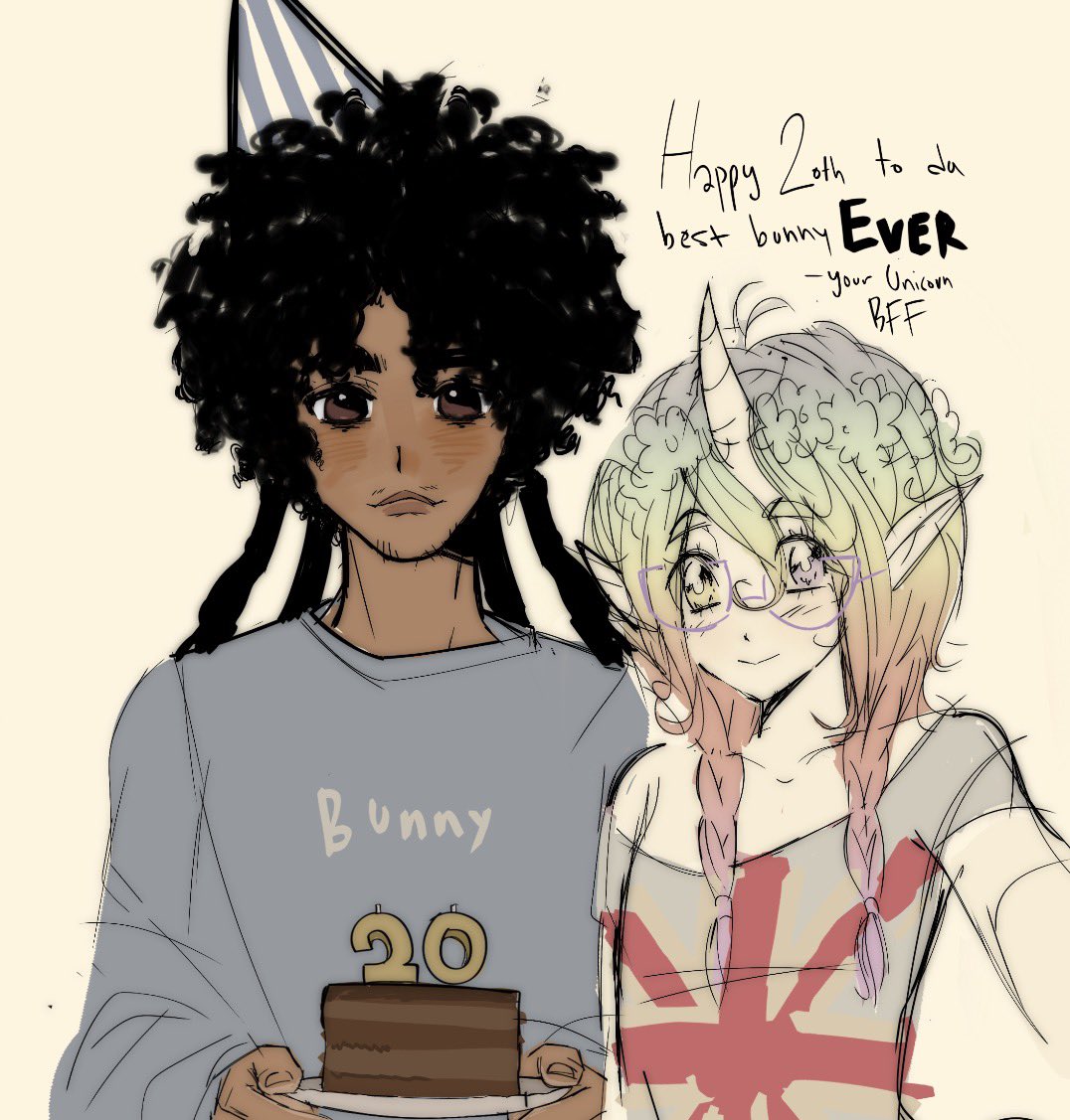 AQ9iuj's tweet photo. HAPPPY BIRTHDAY 2 MY BESTEST FRIEND EVA @22dollarweed https://t.co/QGQGHDK14i
