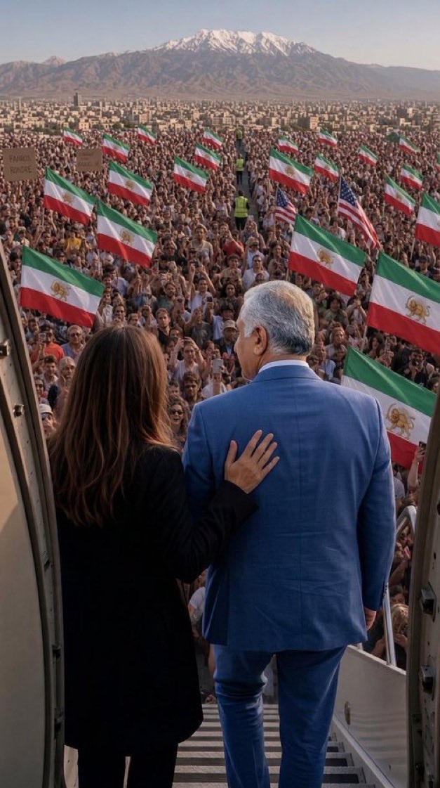PersiaUnbound's tweet photo. @JamesDeanUFO @GreenDragon2584 بزودی در ایران ✌️#جاویدشاه🫡 https://t.co/eQkeD5DtKi