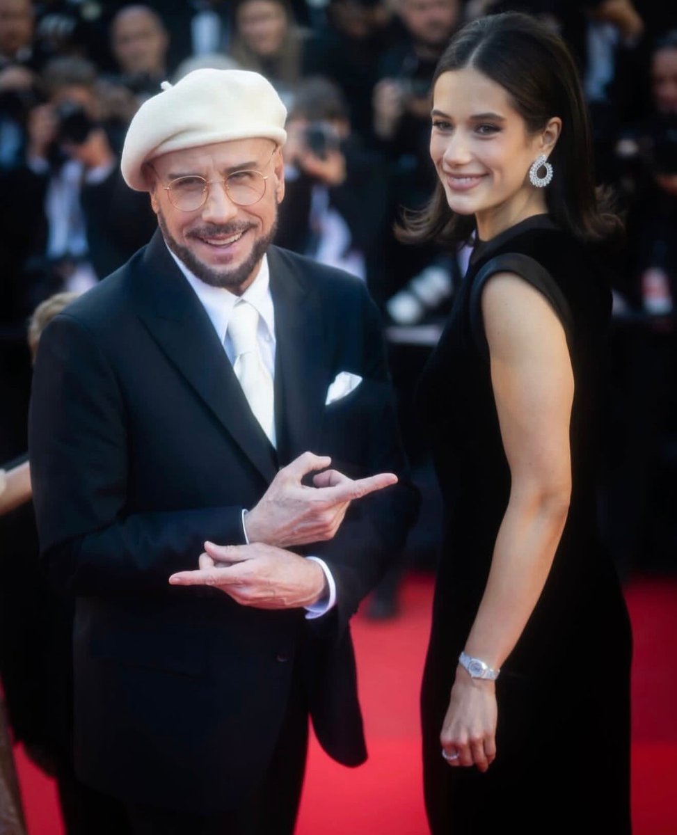 johnntravollta's tweet photo. Back in the states now. Memories of Cannes film festival. https://t.co/9CpKRE0DHX