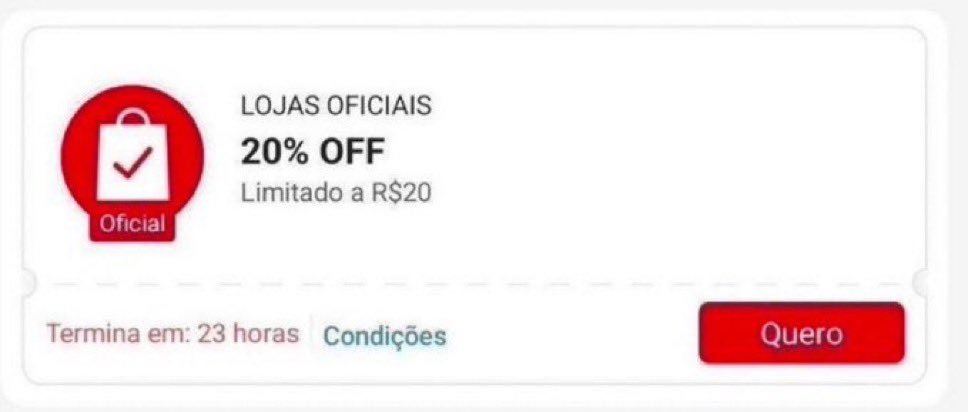 zoecupons's tweet photo. 🚨 CUPOM SHOPEE

🗣️20% OFF SEM MINIMO limitado a R$20

CUPONS TAMBÉM VÁLIDOS PARA PRIMEIRA COMPRA!

RESGATE AQUI ➡️ https://t.co/Rxf8tzj0Ot https://t.co/nxqnmo3nOH