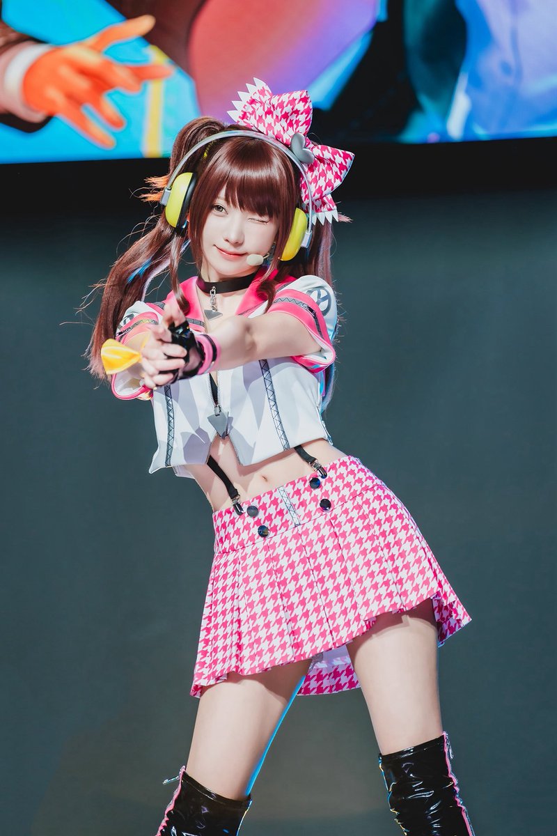 enako_cos's tweet photo. 【東京ゲームショウ2026】

『ペルソナ４ リバイバル』
久慈川りせ(アイドル衣装)

#TGS2026 #アトラスTGS2026 https://t.co/fwwo74pomK