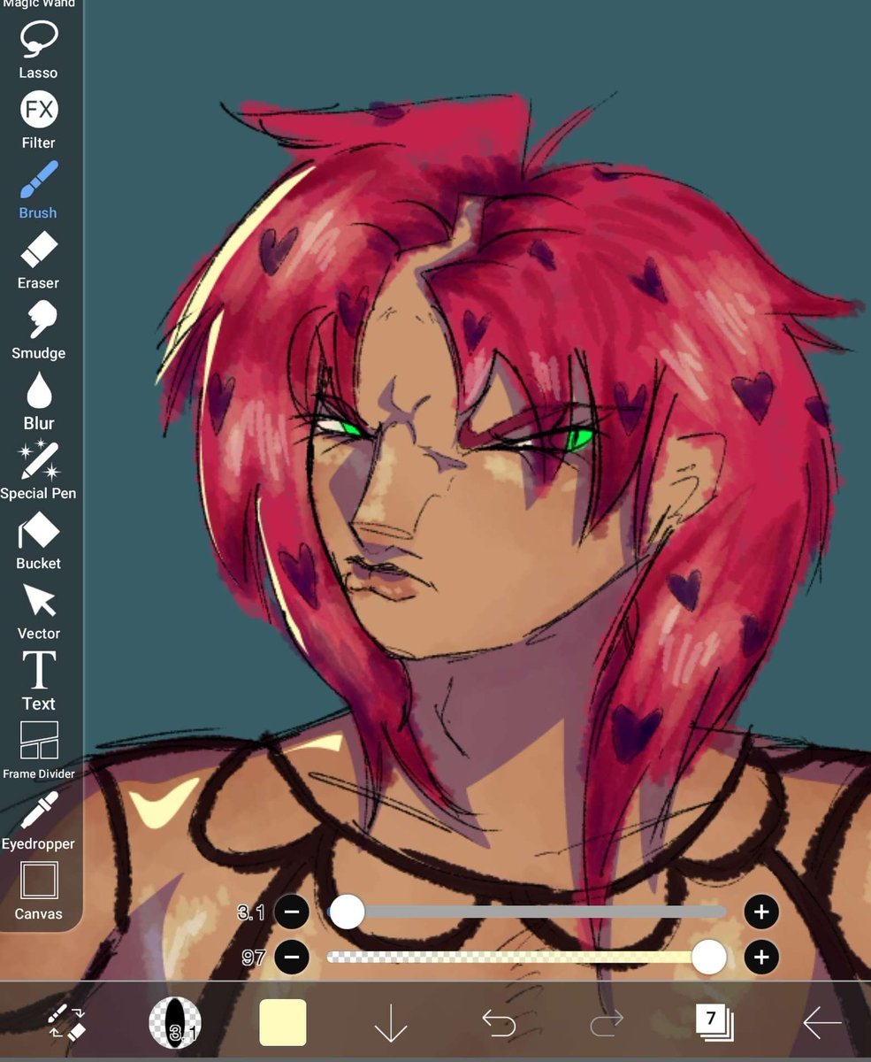 pinkfishy99's tweet photo. #rikiel and #diavolo 🤧 https://t.co/cx3NkBloLS