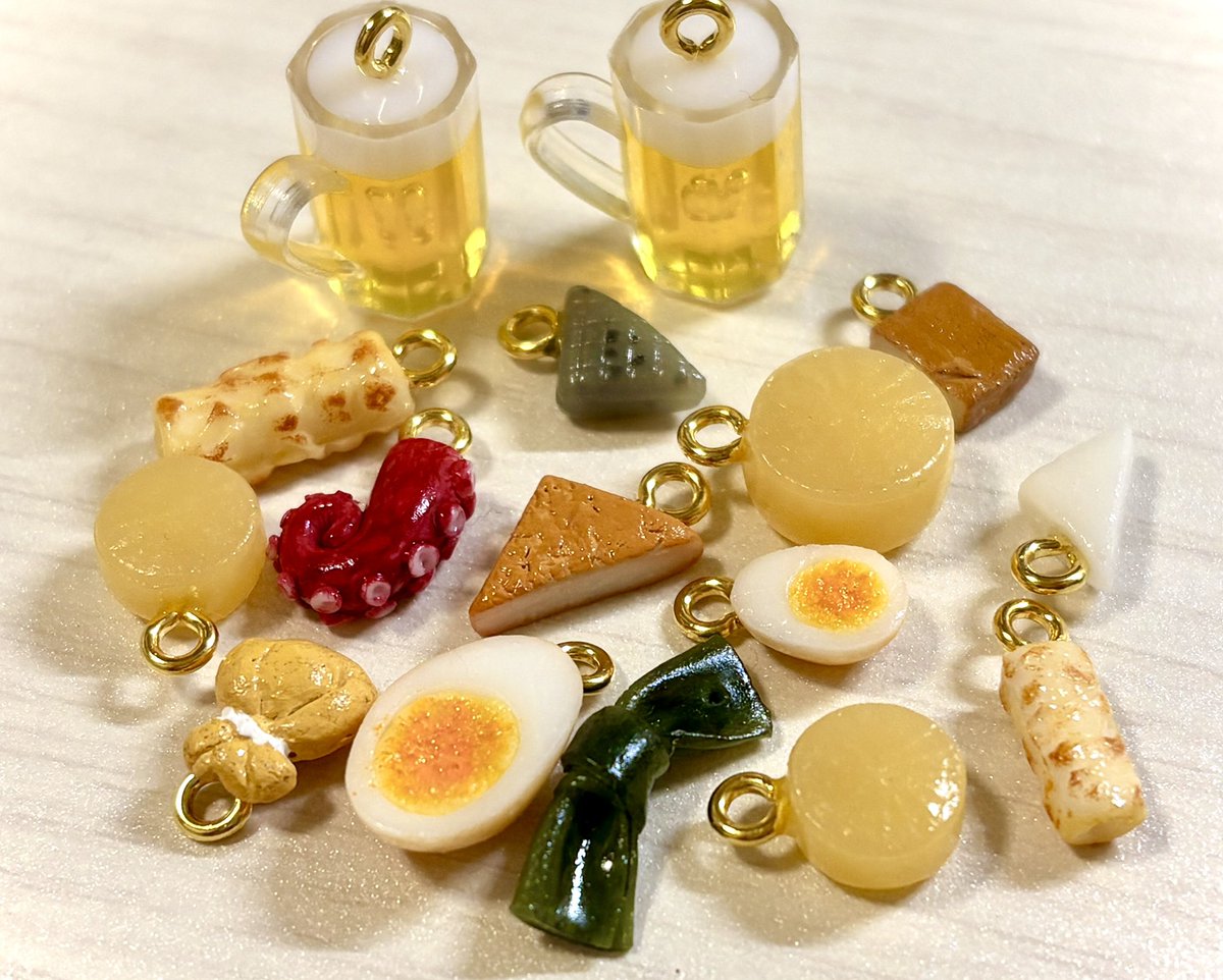 Angeailes_hm's tweet photo. ໒꒱お知らせ- ̗̀📣

一部のおでんシリーズの再販が開始しています🍢

新作はもう少々お待ちください꒰՞ ܸ.⩊.ܸ՞꒱ https://t.co/KI7w8HLw1U