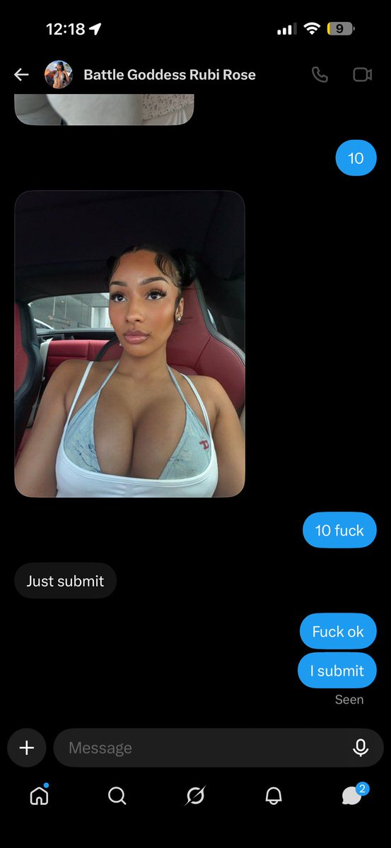 Joeygoonerrrrr's tweet photo. @BattleQueen1313 made me submit for Rubi rose. Never gooned to a black mommy before. #wankbattle #wankchat https://t.co/SXZgYcnD69