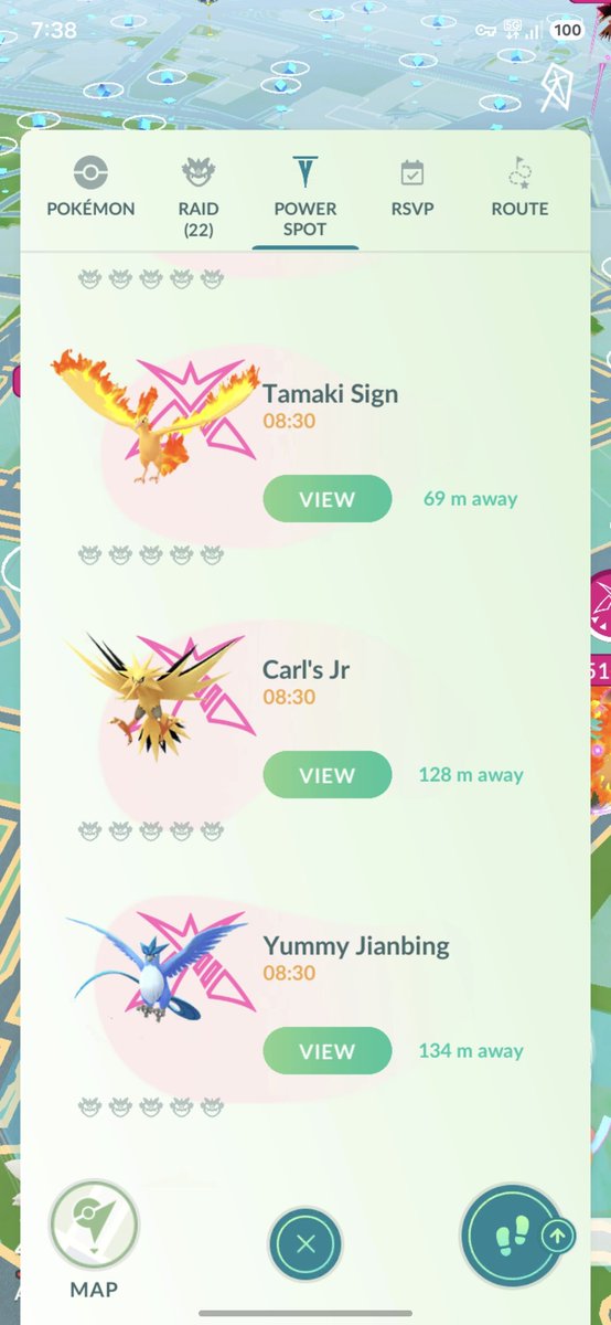 amarba55i's tweet photo. Dynamax kanto Legendary birds arrived in thundertitans 🌎 #pokemongocommunity
#PokemonGo
Max battles : 🔥⚡️❄️
Join for invites help
https://t.co/PwVvsaVpwt https://t.co/MiZxtJvV0k