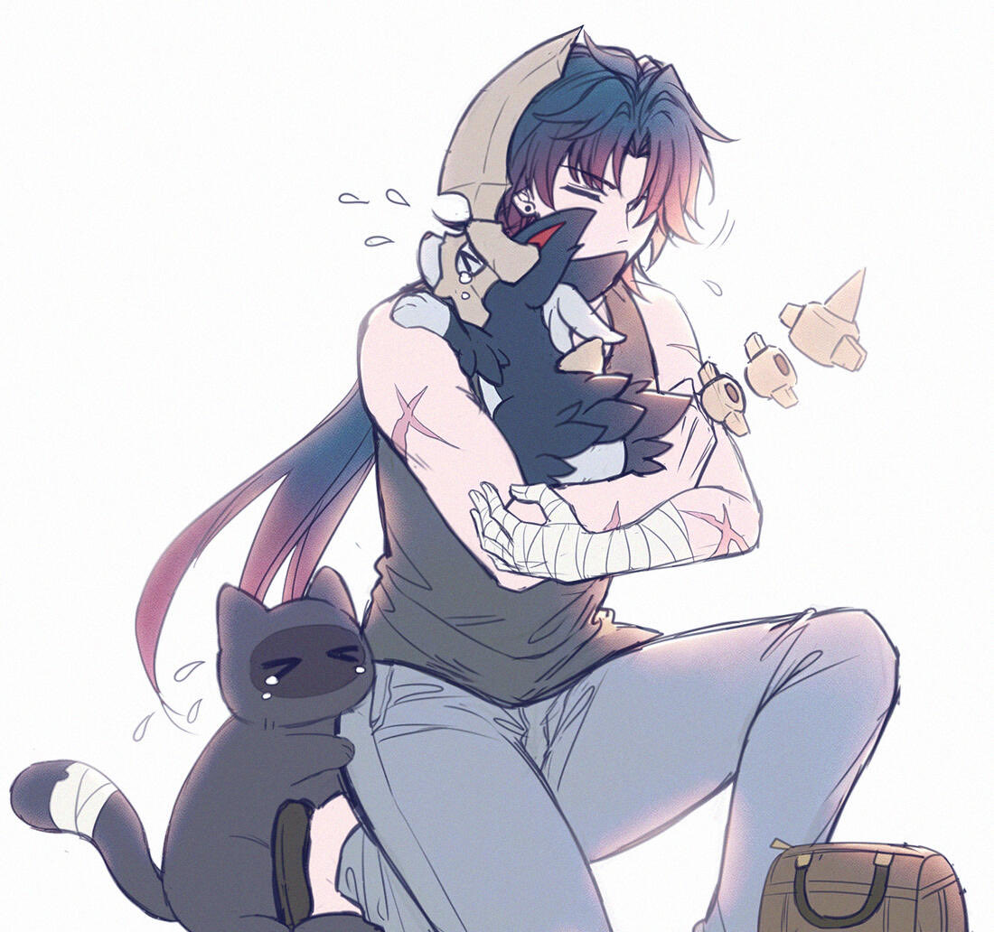 Crushurface69's tweet photo. 別れるのが寂しい(cr.磁大鬼)#HonkaiNexusAnima #hoyoverse #fyp #blade https://t.co/wlShn2X426