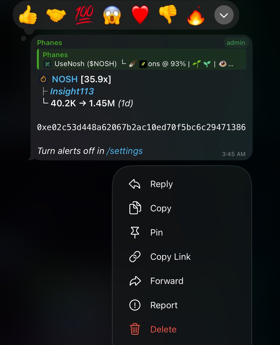 Insight00's tweet photo. 35X from my call on $NOSH
CA: 

0xe02c53d448a62067b2ac10ed70f5bc6c29471386 https://t.co/j2ByKq3QN5