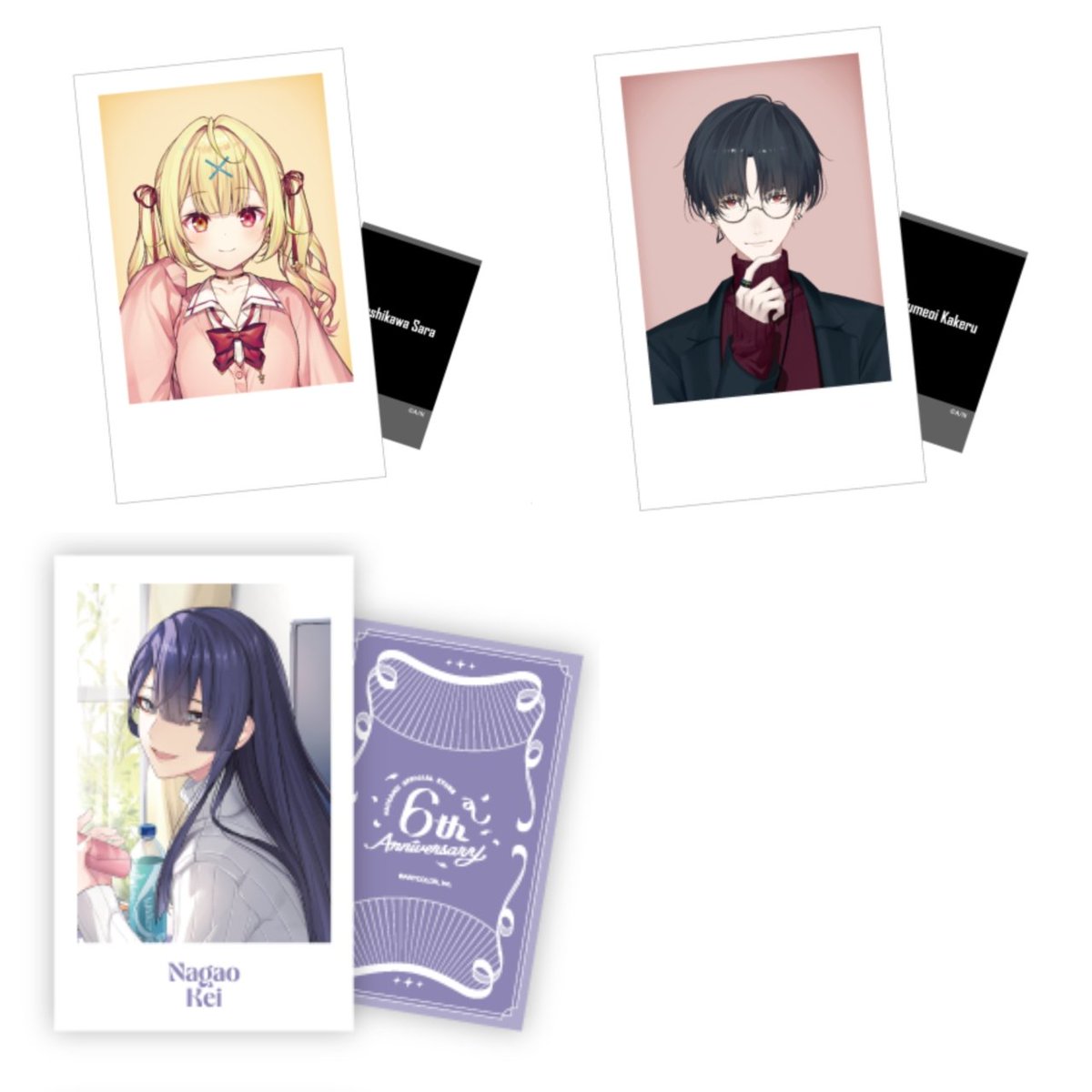 ivi2nd's tweet photo. 【交換】にじさんじ にじストア6周年メモリアルグッズ  Another Style goods  コレクションカード チェキ風カード

譲：画像1枚目
求：画像2枚目

同種同士での交換優先

郵送にての交換希望

新規作成アカウントにつき、本垢（FF60↑）提示可能です

お気軽にお声がけ下さい！ https://t.co/SeoEfagtLk