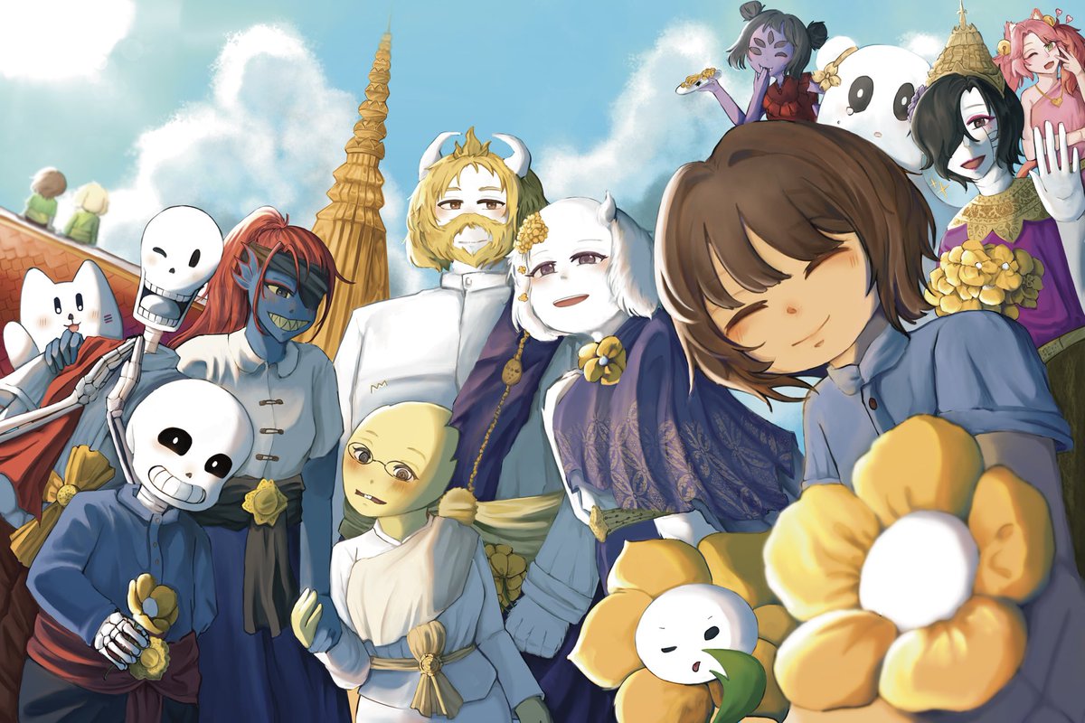 PY_Olives's tweet photo. thank you undertale❤️🧡💛💚🩵💙💜

#undertale11thanniversary #undertale https://t.co/PK4LZgVhc9