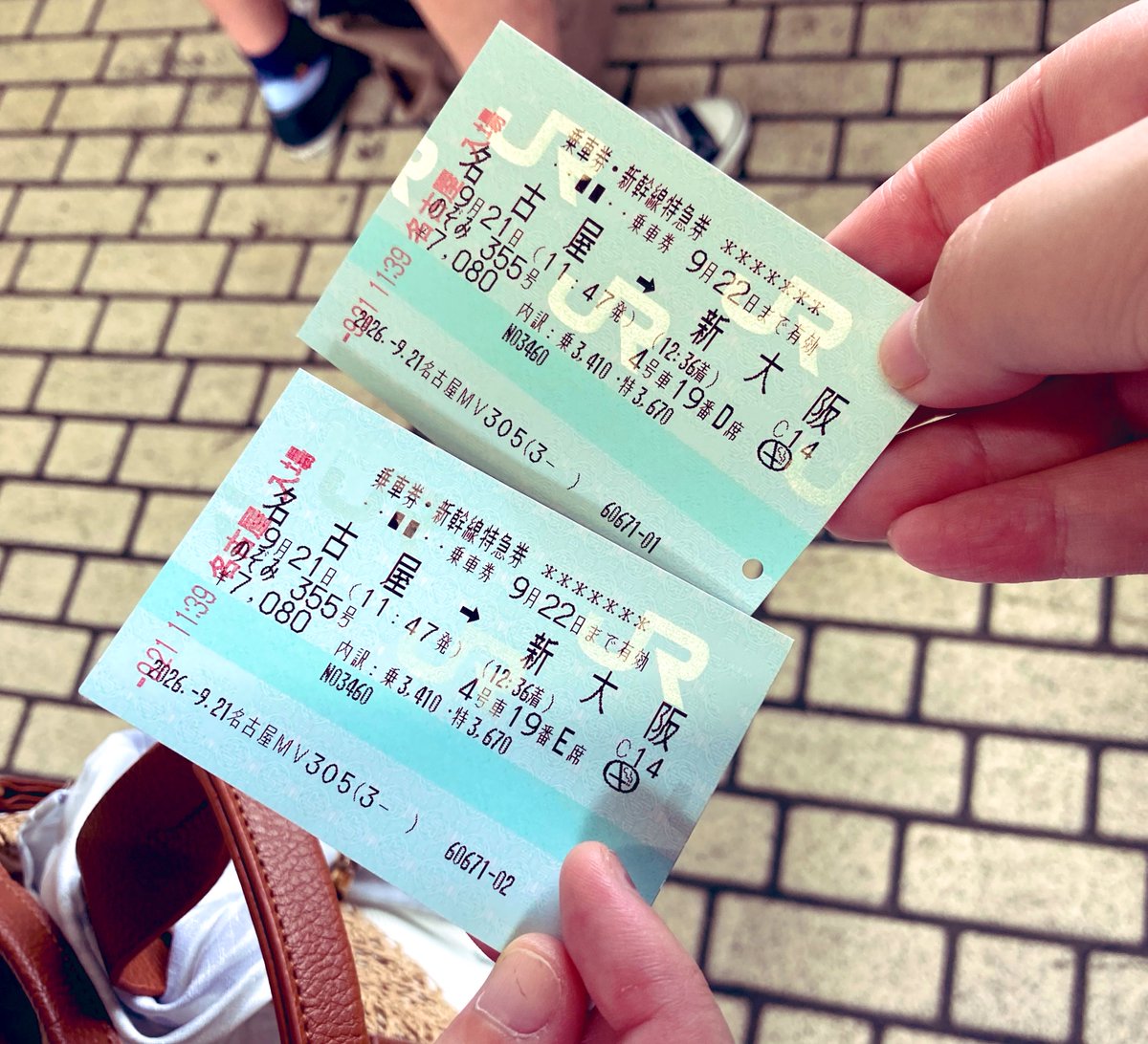 Alec_14_Route17's tweet photo. 人生初・大阪🐙新幹線🚄
行ってきます。 https://t.co/WDBB4xjMom