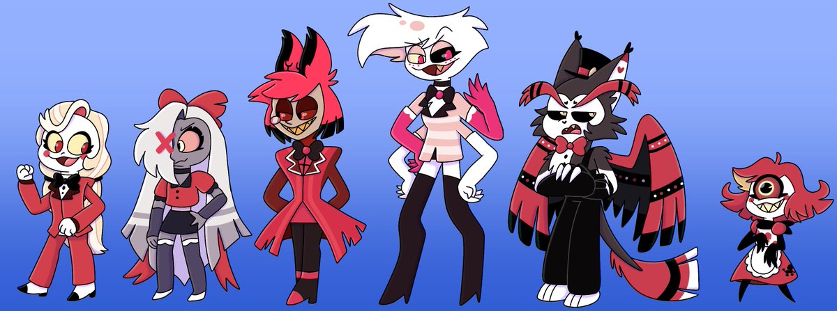 littlesilverjay's tweet photo. im sorry hazbin hotel fans i stopped watching this show like two years ago but you can have this art i made back then https://t.co/3HPzwYpdQC